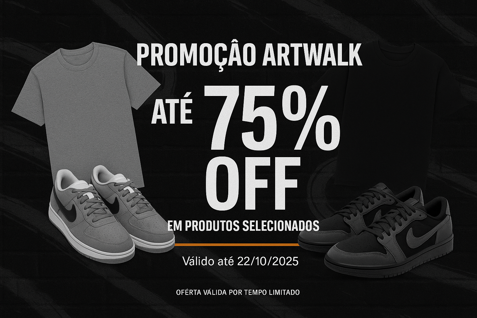 promoção artwalk