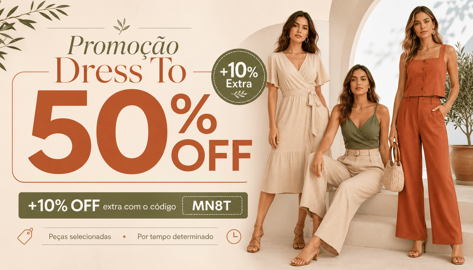 Promoção Dress To