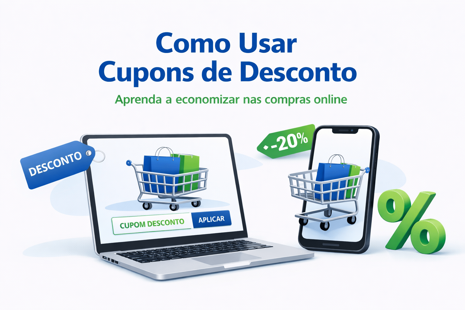 Como Usar Cupons de Desconto nas Compras Online