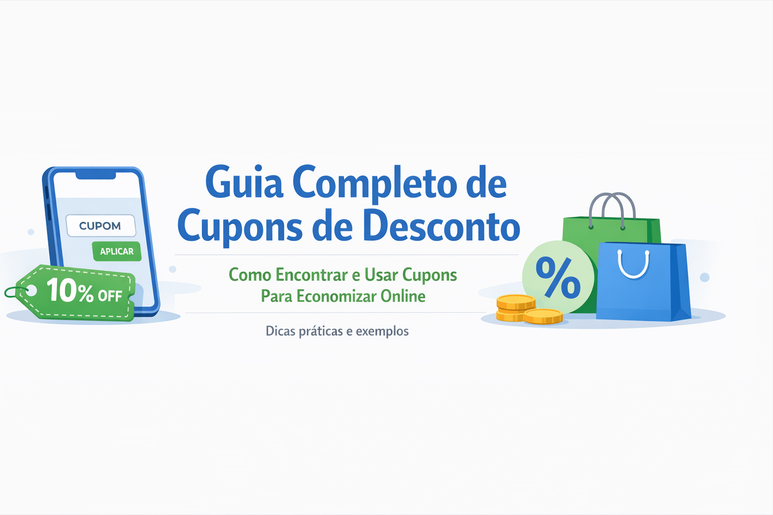 guia completo de cupons de desconto