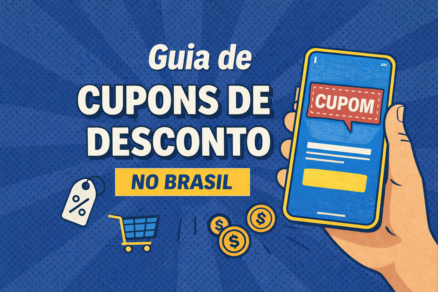 Guia de Cupons de Desconto no Brasil