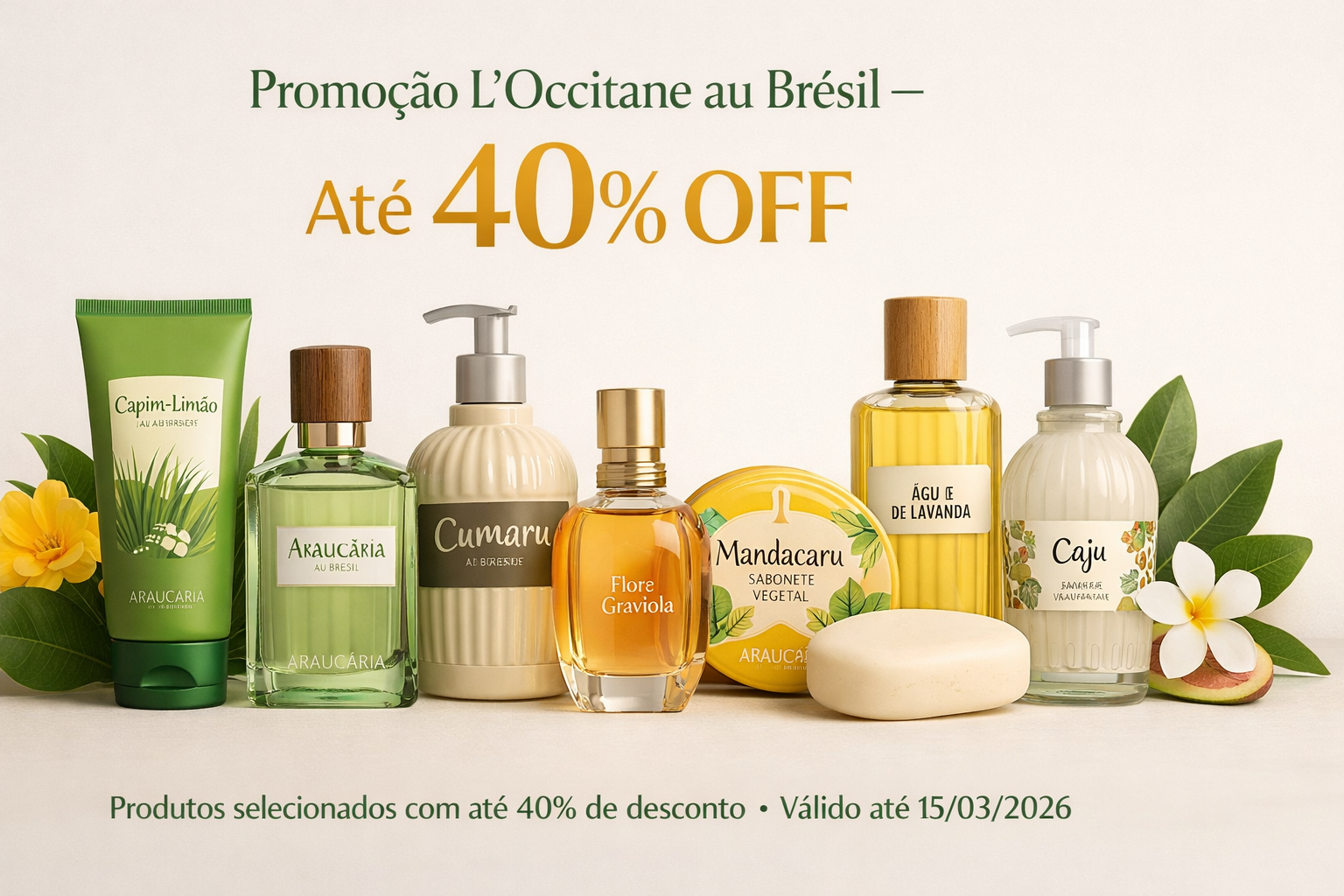 promocao loccitane au bresil