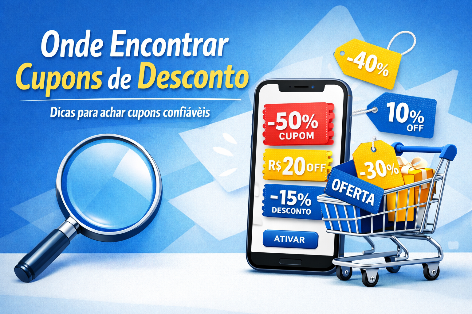 Onde Encontrar Cupons de Desconto Confiáveis na Internet