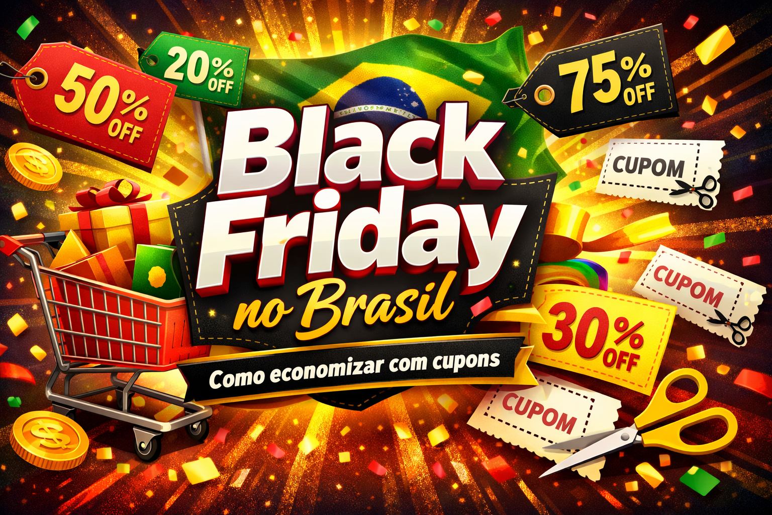 Black friday no Brasil como economizar com cupons