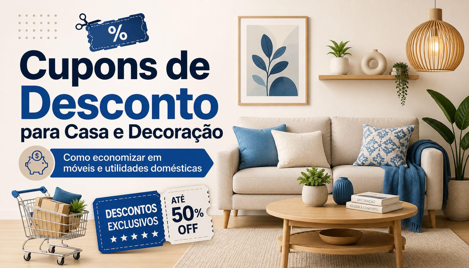 Cupons de Desconto para Casa e Decoração