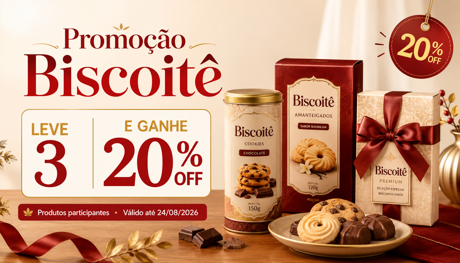 Promoção Biscoitê