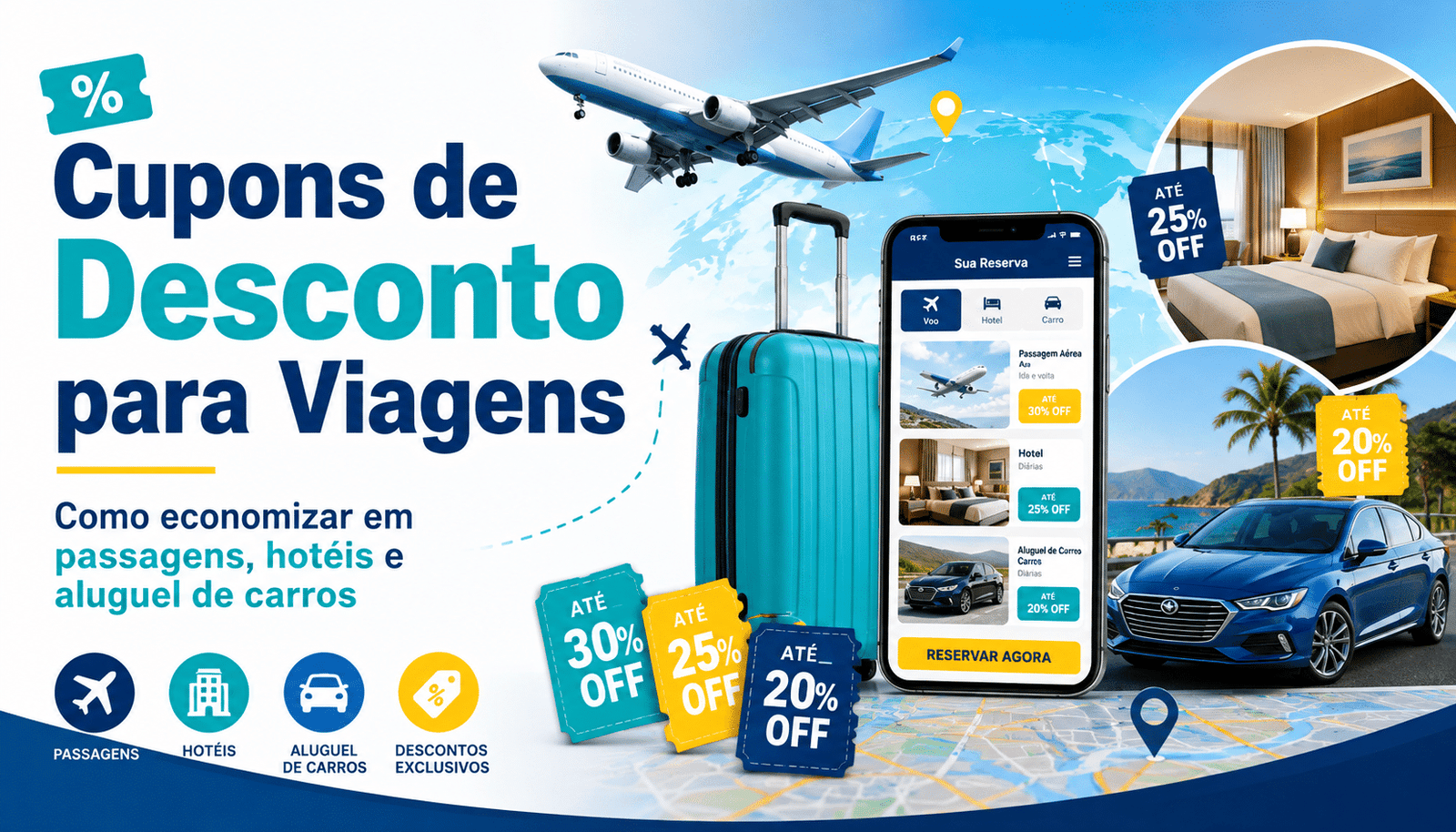 Cupons de Desconto para Viagens