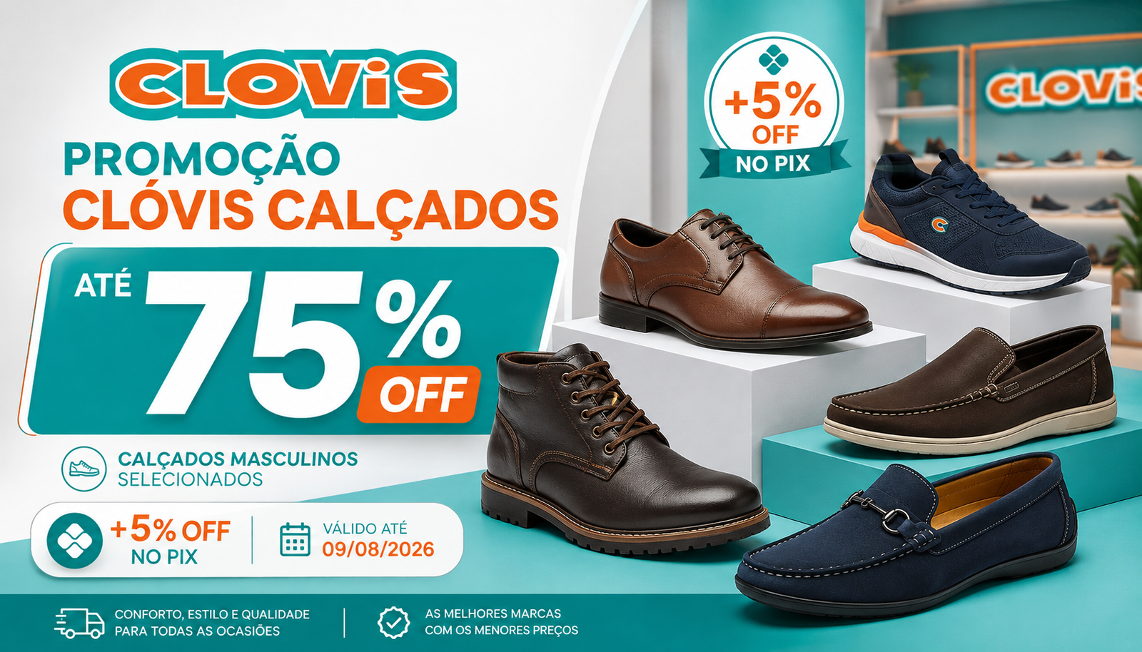 Promoção Clóvis Calçados