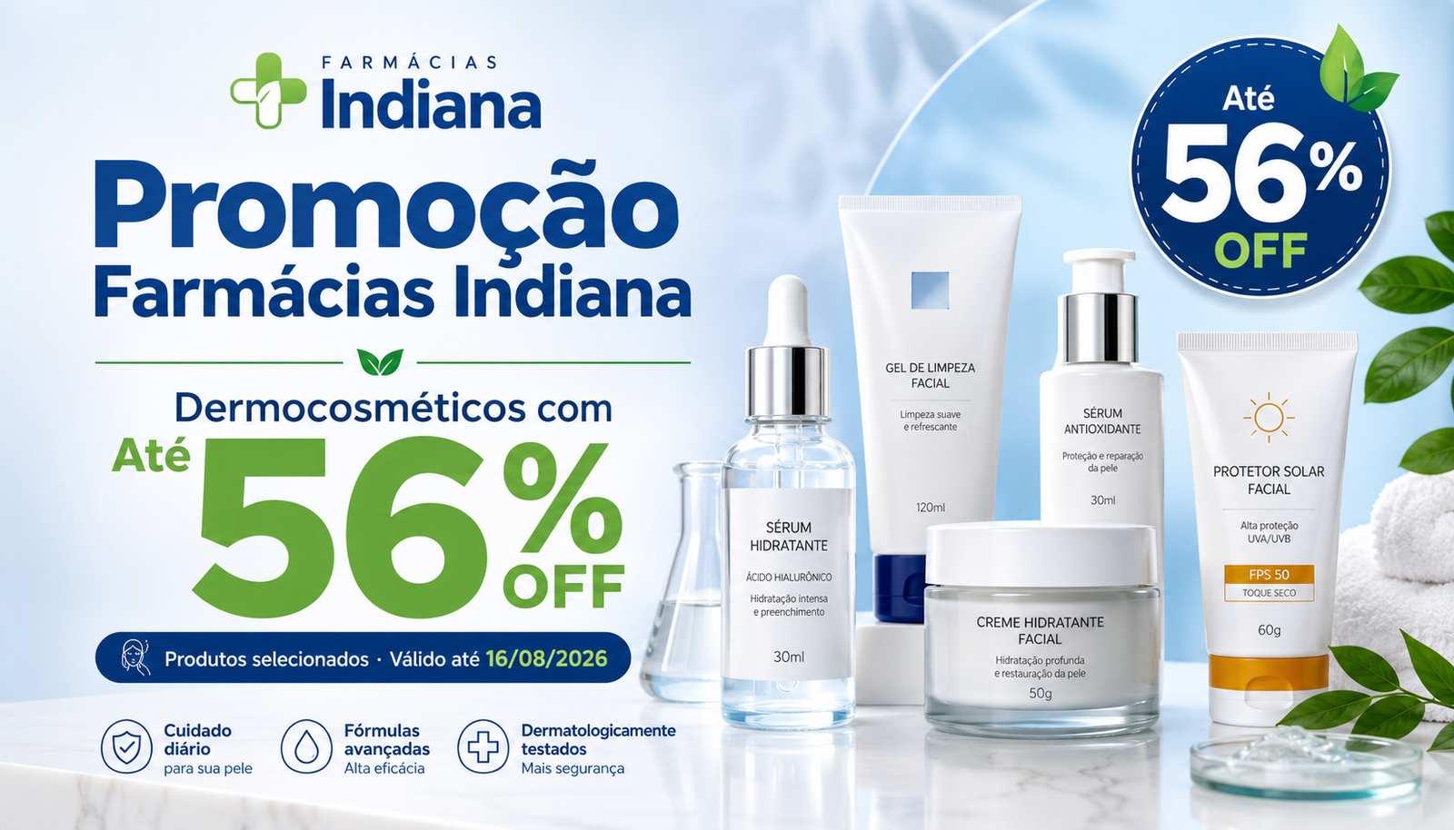 Promoção Farmácias Indiana