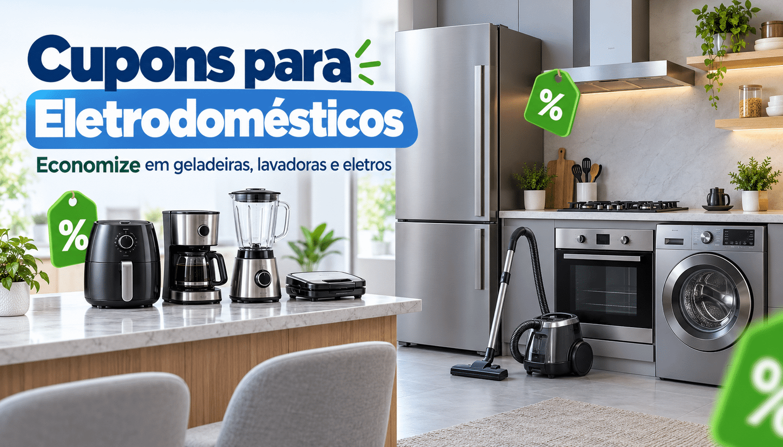 Cupons para Eletrodomésticos